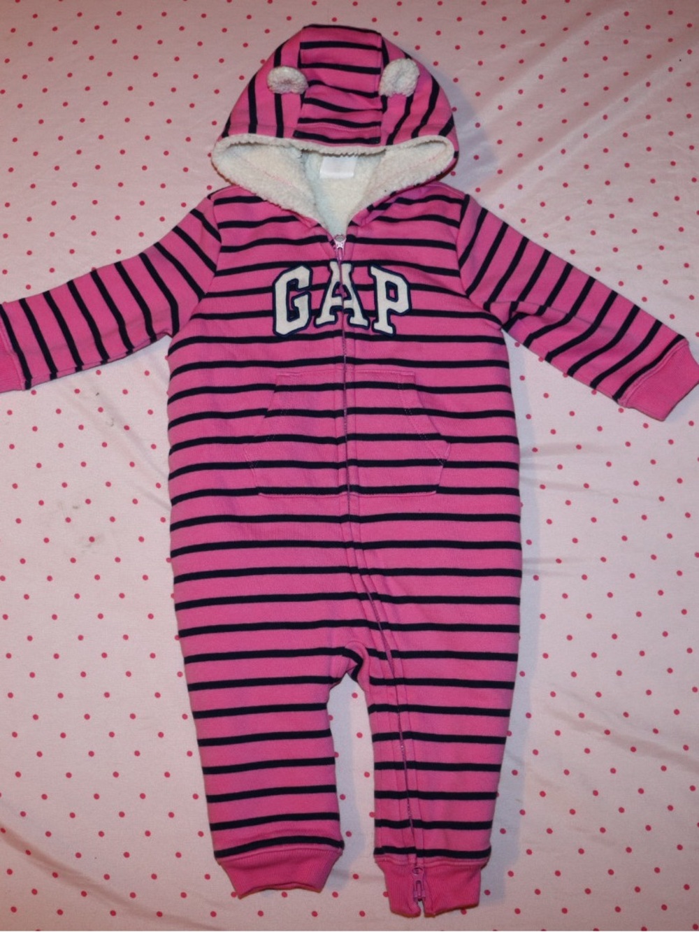 Girl’s Gap striped baby onesie